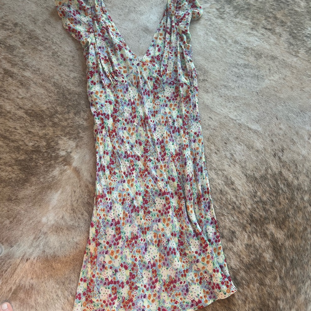 Floral Print Women's Dress